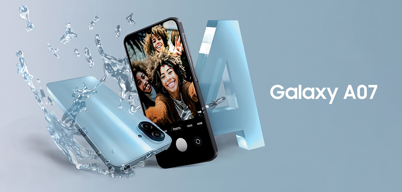 گوشی موبایل سامسونگ مدل Galaxy A07 4G دو سیم کارت ظرفیت 128 گیگابایت رم 4 گیگابایت همراه با شارژر در آترامارت